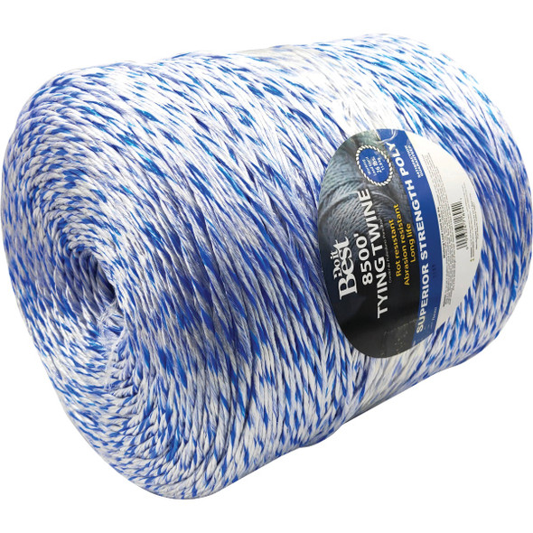 Do it Best 0.094 In. x 8500 Ft. Blue & White Polypropylene Tying Twine 764302 764302