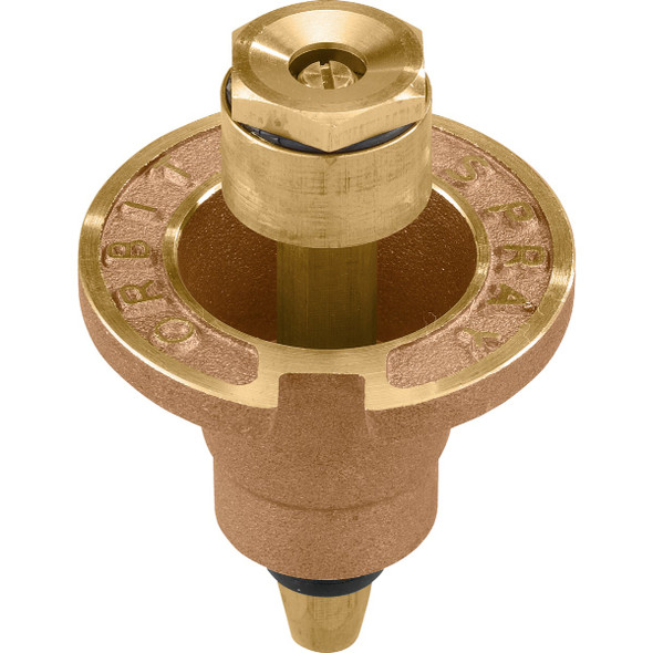 Orbit 1.75 In. Quarter Circle Brass Sprinkler Pop-Up Head 54072