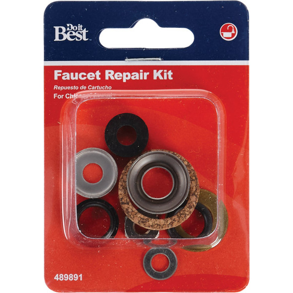 Do it Best Chicago Rubber, Metal, Fiber Faucet Repair Kit Do it Best Chicago Rubber, Metal, Fiber Faucet Repair Kit