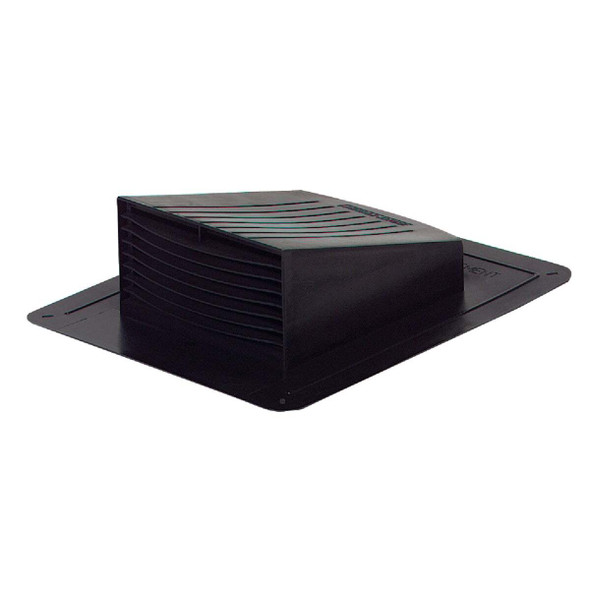 Dundas Jafine 4 In. Black Plastic Roof Vent Cap RL4P