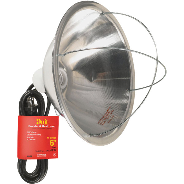 Do it 18/2 6 Ft. Cord 10 In. Brooder Heat Lamp 503896