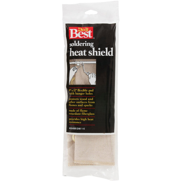 Do it Best 12 In. x 9 In. Fiberglass Soldering Heat Shield 97051