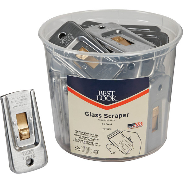 Best Look Razor Scraper GS50-DIB Pack of 50