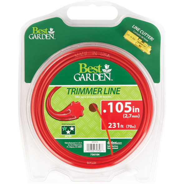 Best Garden 0.105 In. x 231 Ft. Universal Geared Trimmer Line 16257