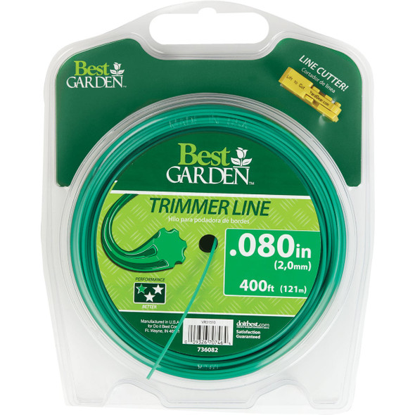 Best Garden 0.080 In. x 400 Ft. Universal Geared Trimmer Line 16255
