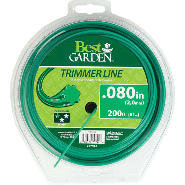 Best Garden 0.080 In. x 200 Ft. Universal Geared Trimmer Line 16252