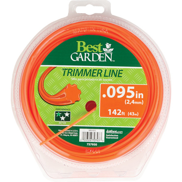 Best Garden 0.095 In. x 142 Ft. Universal Geared Trimmer Line 16253