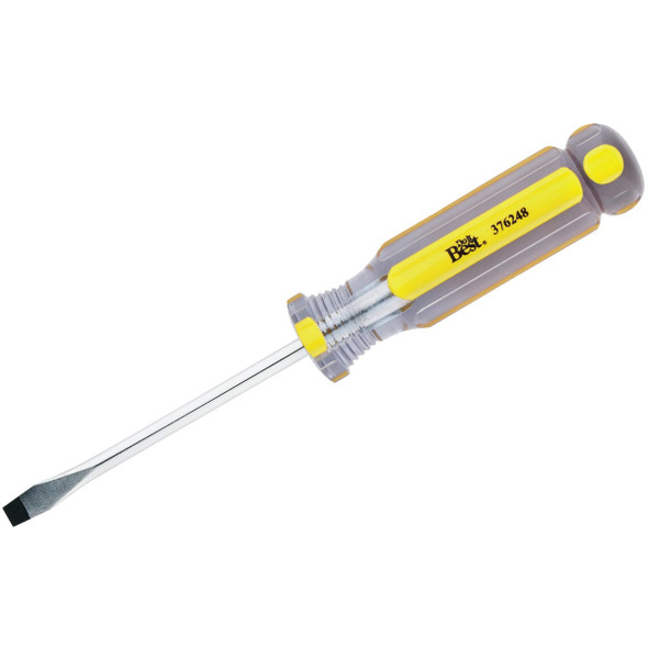 Do it Best 1/4 In. x 4 In. Slotted Screwdriver 376248