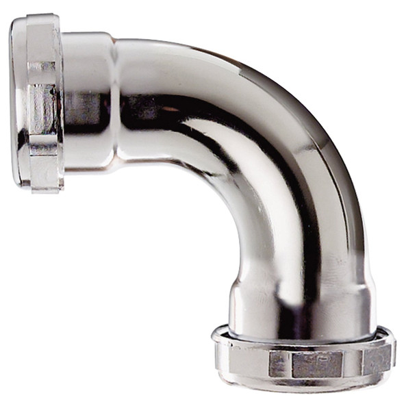 Do it Best 1-1/2 In. Chrome-Plated Elbow DIB130