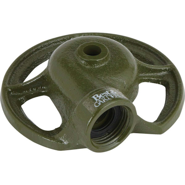 Best Garden Metal 30 Ft. Dia. Round Stationary Sprinkler, Green 59055