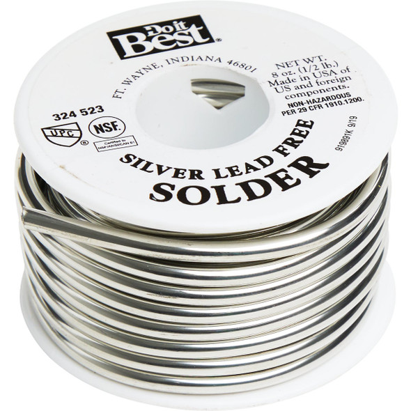 Do it Best 1/2 lb Solid 96% Tin, 4% Silver Solder 53097