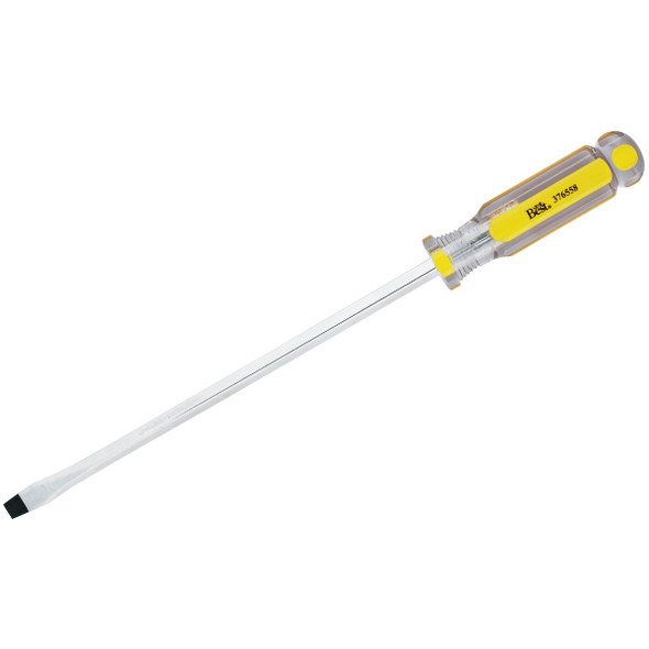 Do it Best 3/8 In. x 10 In. Slotted Screwdriver 376558 Do it Best 3/8 In. x 10 In. Slotted Screwdriver 376558