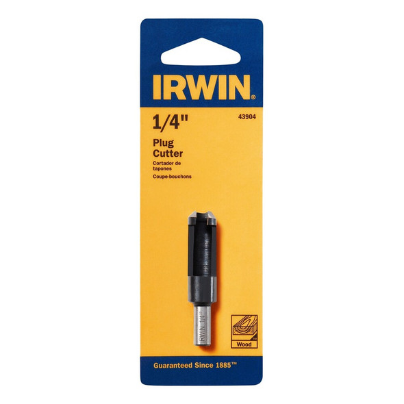 Irwin 1-4 In. High-Carbon Steel Plug Cutter 43904 320539