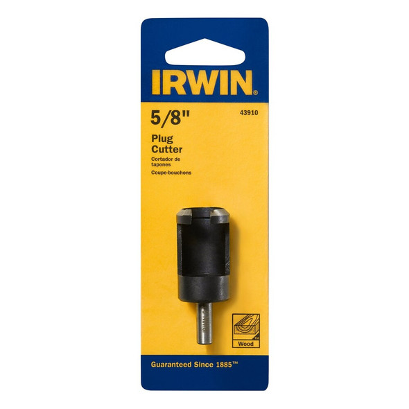 Irwin 5-8 In. High-Carbon Steel Plug Cutter 43910 320566