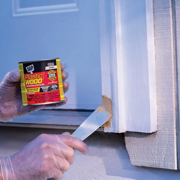 DAP Plastic Wood 16 Oz. Natural Solvent Professional Wood Filler