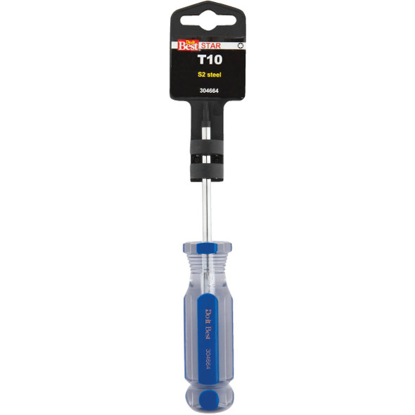 Do it Best T10 x 3 In. Torx Screwdriver 304664 304664