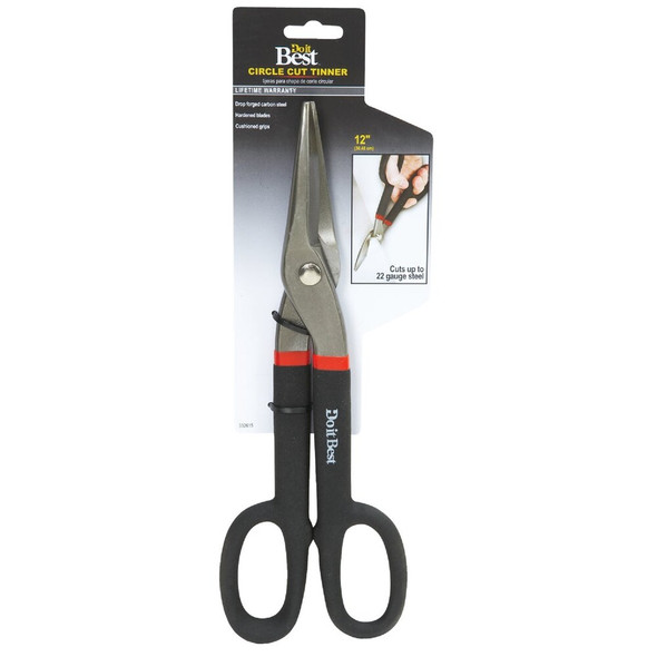 Do it Best 12 In. Duckbill Tin Circle-Straight Snips 332615 332615