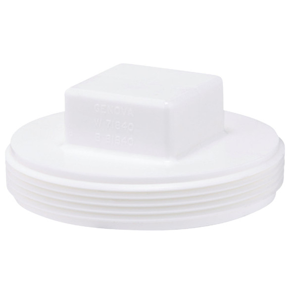 IPEX 4 In. Square Head PVC Sewer and Drain Plug 414244BC