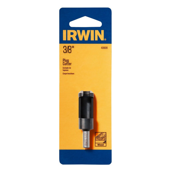 Irwin 3-8 In. High-Carbon Steel Plug Cutter 43906 320548