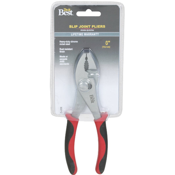 Do it Best 6 In. Slip Joint Pliers 303712 303712