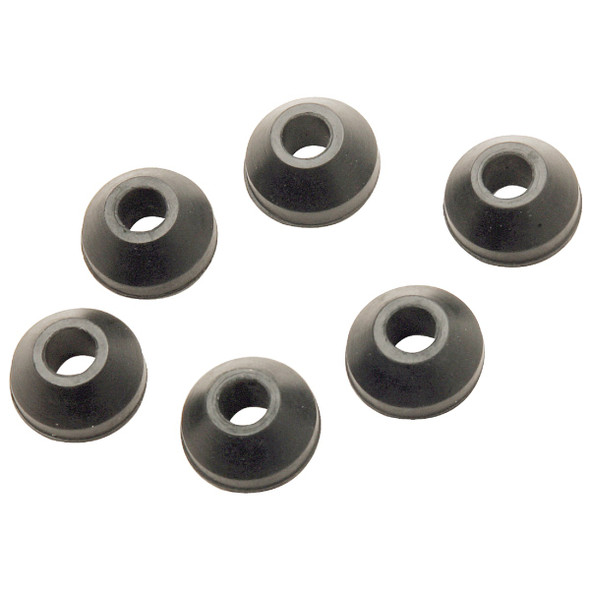 Do it Best 17/32 In. Black Beveled Faucet Washer (6 Ct.) DIB805-51
