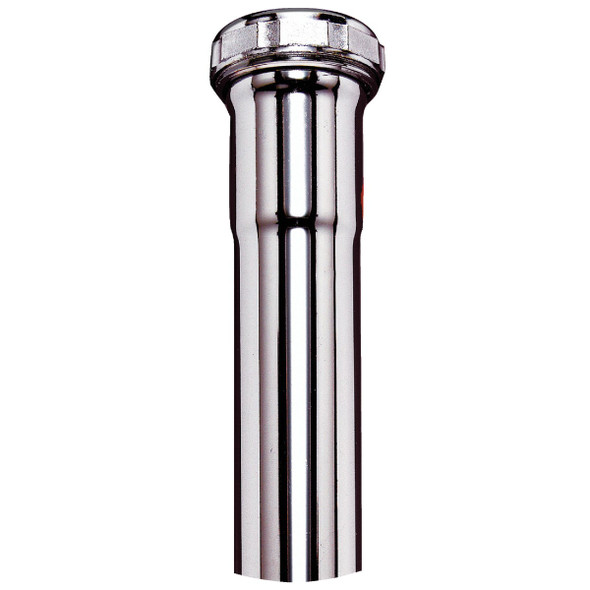Do it Best 1-1/4 In. x 6 In. Chrome Plated Extension Tube DIB12-6CP