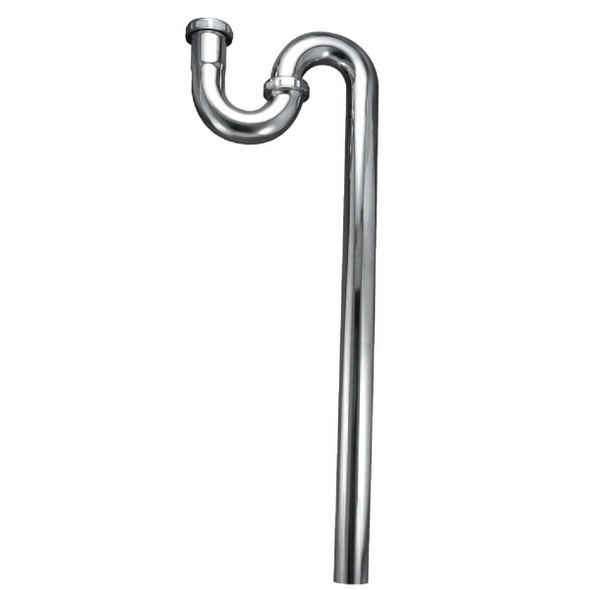 Do it Best 1-1/2 In. x 20-1/2 In. Polished Chrome Plated S-Trap DIB250CP