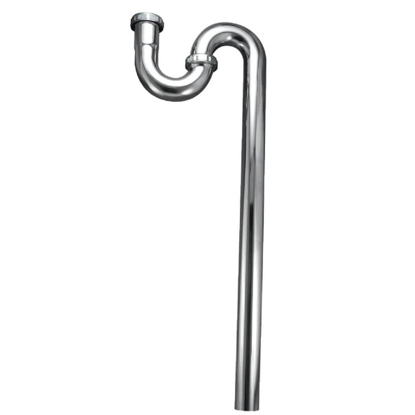 Do it Best 1-1/2 In. x 20-1/2 In. Polished Chrome Plated S-Trap DIB250CP
