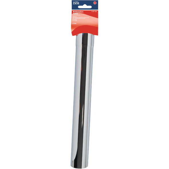 Do it Best 1-1/2 In. x 12 In. Chrome Plated Extension Tube