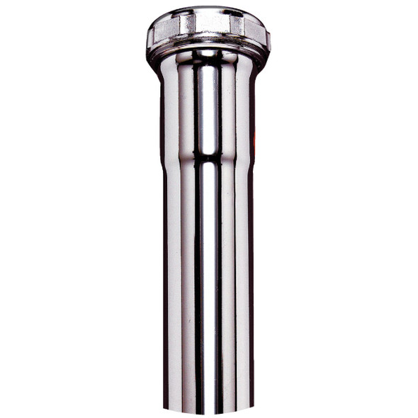 Do it Best 1-1/2 In. x 12 In. Chrome Plated Extension Tube IB13-12CP