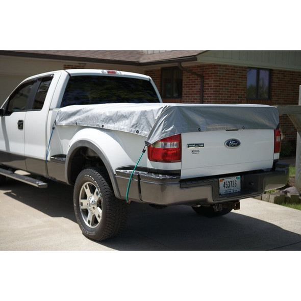 Do it Best Silver Woven 6 Ft. x 8 Ft. Heavy Duty Poly Tarp 768583 768583