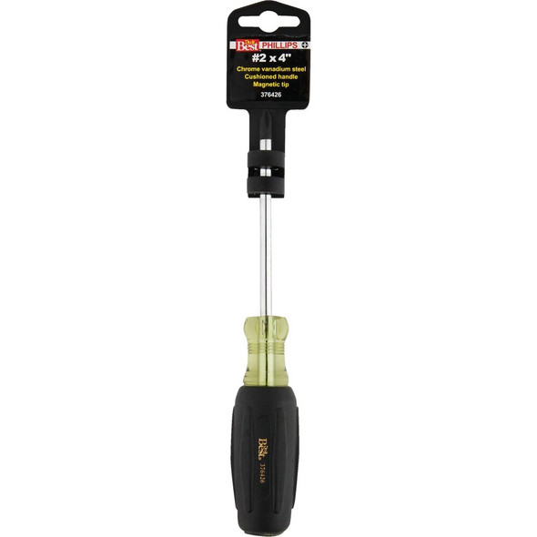Do it Best #2 x 4 In. Professional Phillips Screwdriver