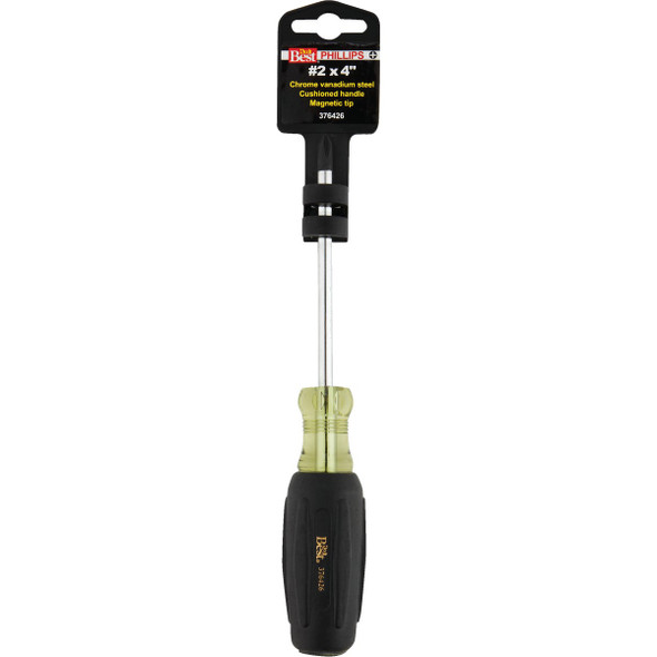 Do it Best #2 x 4 In. Professional Phillips Screwdriver 376426 376426