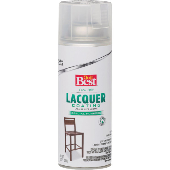 Do it Best 11 Oz. Clear High Gloss Spray Lacquer