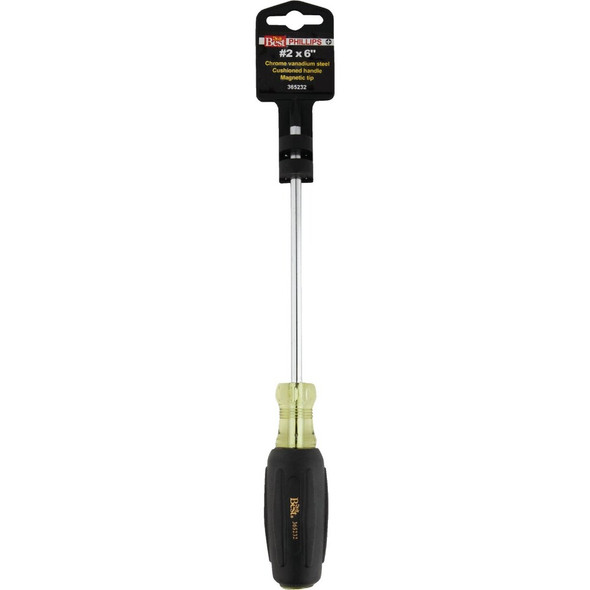 Do it Best #2 x 6 In. Professional Phillips Screwdriver 365232 365232