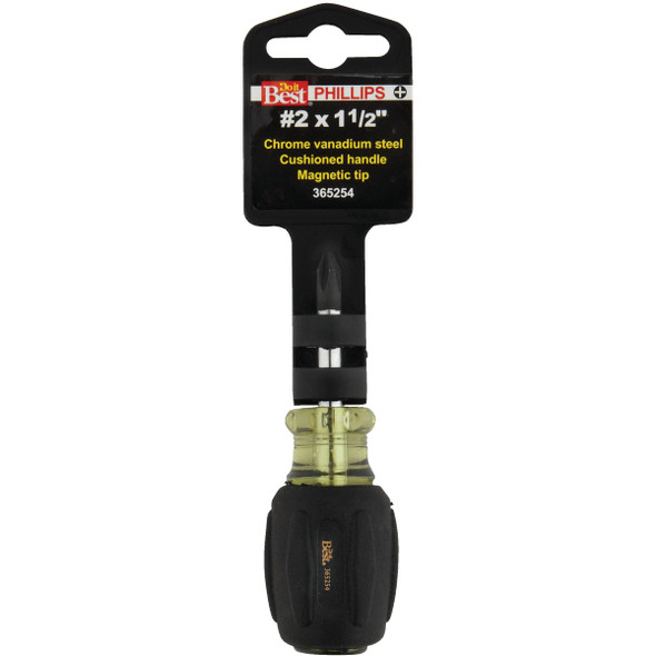 Do it Best #2 x 1-1-2 In. Professional Phillips Screwdriver 365254 365254