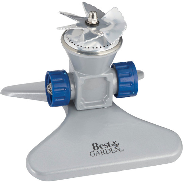 Best Garden Metal 35 Ft. Dia. 6-Blade Rotary Sprinkler JR901