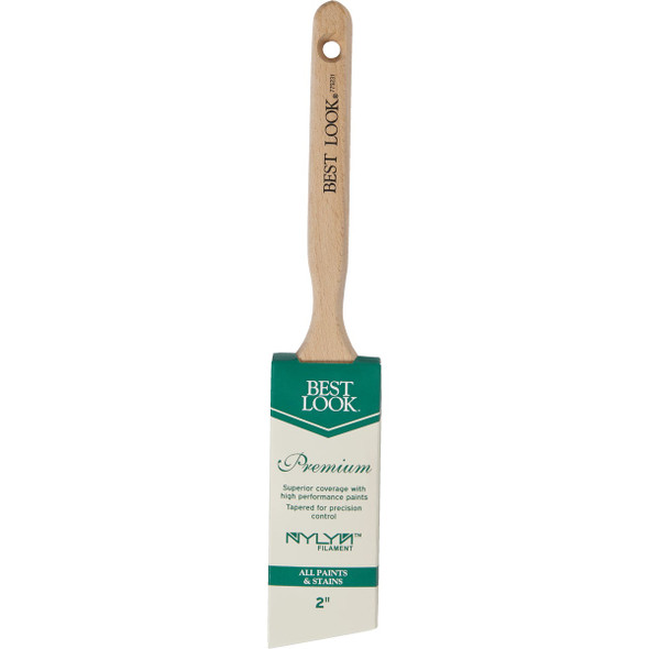 Best Look Premium 2 In. Angle Nylyn Paint Brush Best Look Premium 2 In. Angle Nylyn Paint Brush