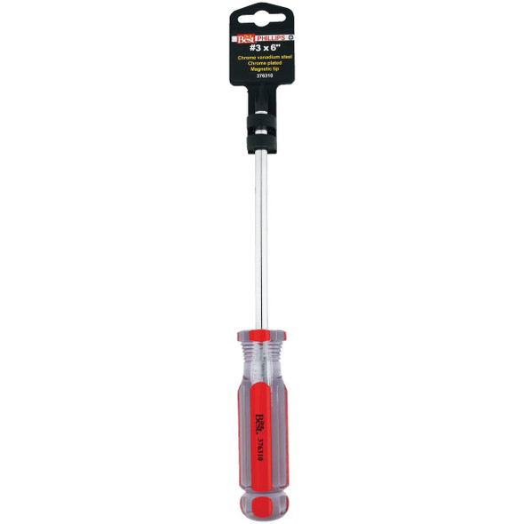 Do it Best #3 x 6 In. Phillips Screwdriver 376310 376310