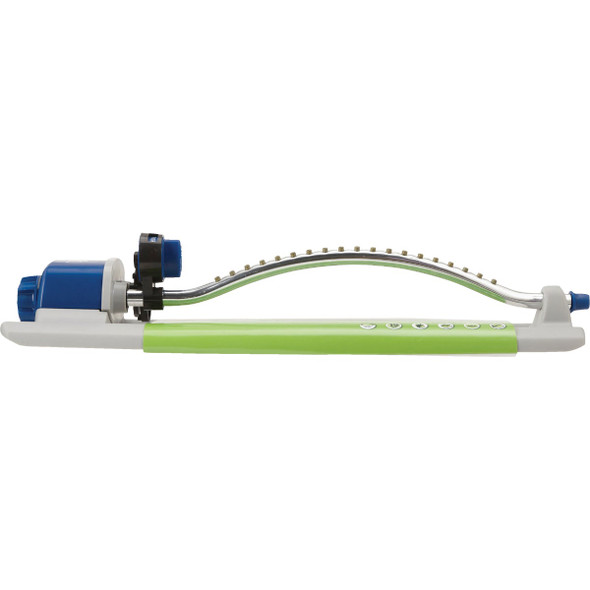 Best Garden Poly 3400 Sq. Ft. Blue & Gray Oscillating Sprinkler 56622 724327