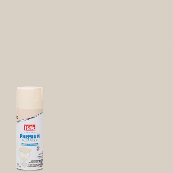 Do it Best Premium Enamel 12 Oz. Gloss Spray Paint, Sand 203496D