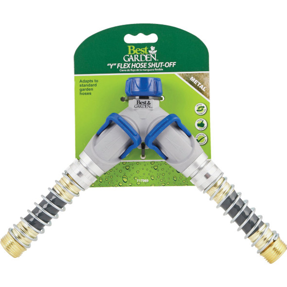 Best Garden Plastic Flexible Y-Hose Shutoff 37093 717069