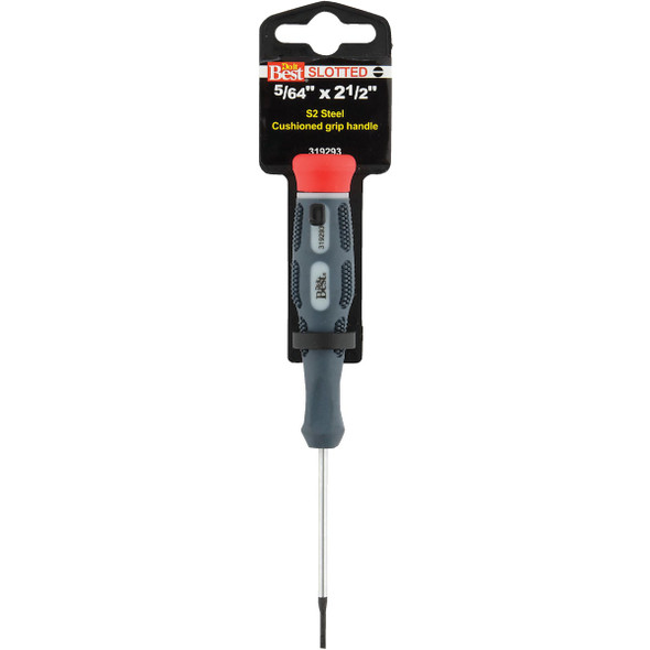 Do it Best 5-64 In. x 2-1-2 In. Precision Slotted Screwdriver 319293 319293