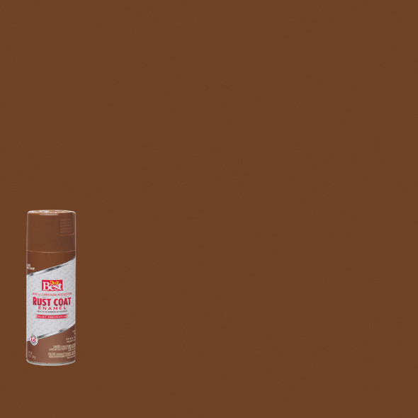 Do it Best Rust Coat Gloss Chestnut Brown 12 Oz. Anti-Rust Spray Paint 203548D