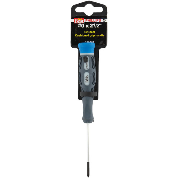 Do it Best #0 x 2-1/2 In. Precision Phillips Screwdriver