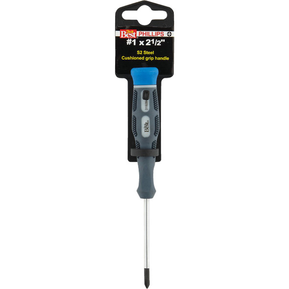 Do it Best #1 x 2-1/2 In. Precision Phillips Screwdriver Do it Best #1 x 2-1/2 In. Precision Phillips Screwdriver