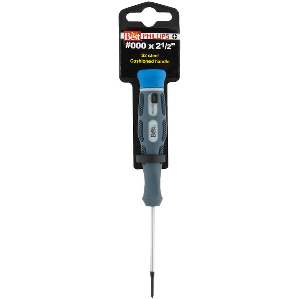 Do it Best #000 x 2-1/2 In. Precision Phillips Screwdriver Do it Best #000 x 2-1/2 In. Precision Phillips Screwdriver