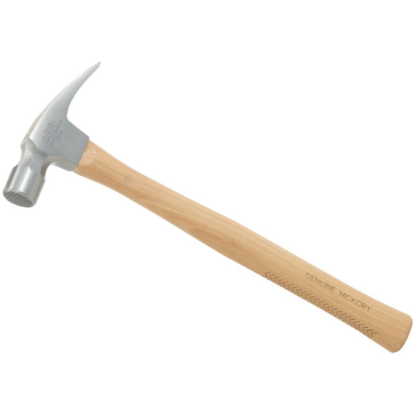 Do it Best 22 Oz. Milled-Face Rip Claw Hammer with Hickory Handle 323634