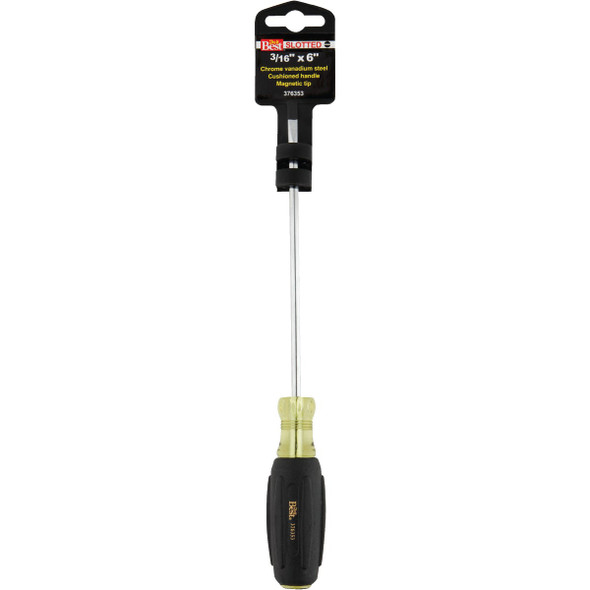 Do it Best 3-16 In. x 6 In. Professional Slotted Screwdriver 376353 376353