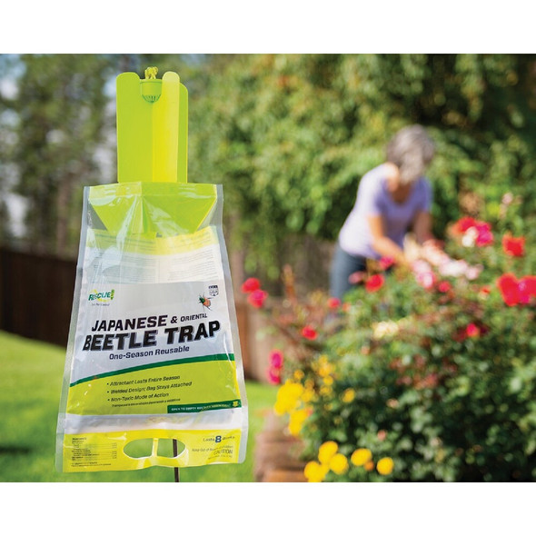 Rescue Reusable Outdoor Oriental & Japanese Beetle Trap JBTZ-DB12 700099